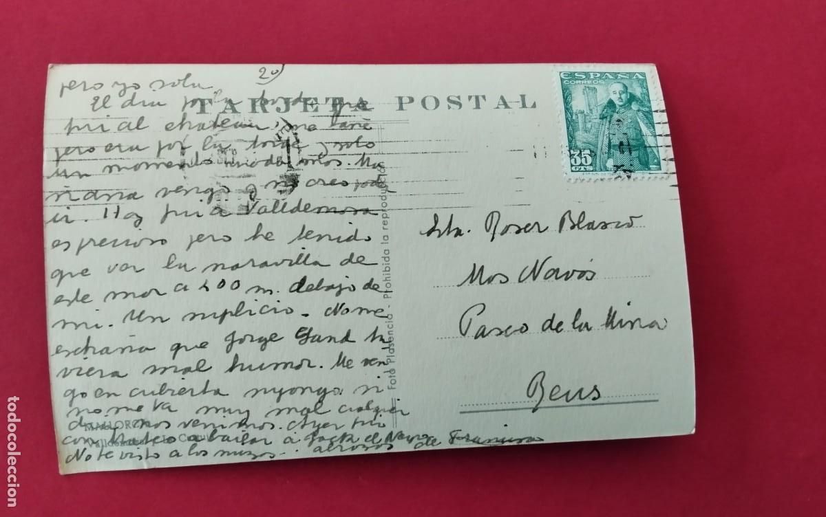 Postales: MALLORCA , POSTAL ANTIGUA , BLANCO Y NEGRO , - Foto 3