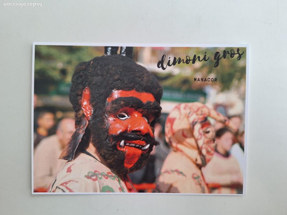 Postkarten: Postal Dimoni gros Festes de Sant Antoni Manacor Mallorca Illes Balears