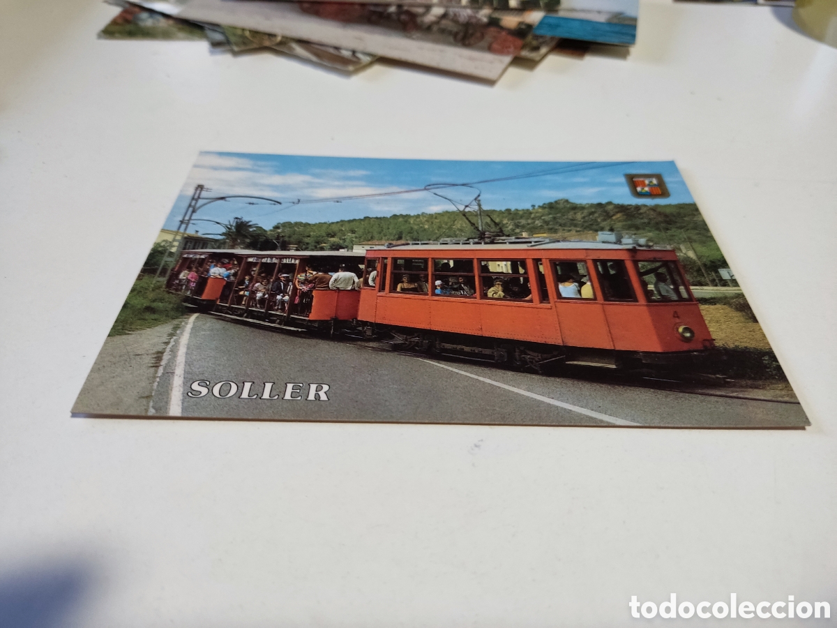 Postales: Postal Mallorca, Soller, tranv&iacute;a - Foto 1