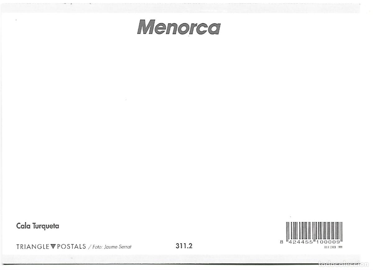 Postales: COSTA NORD.- MENORCA - Foto 2