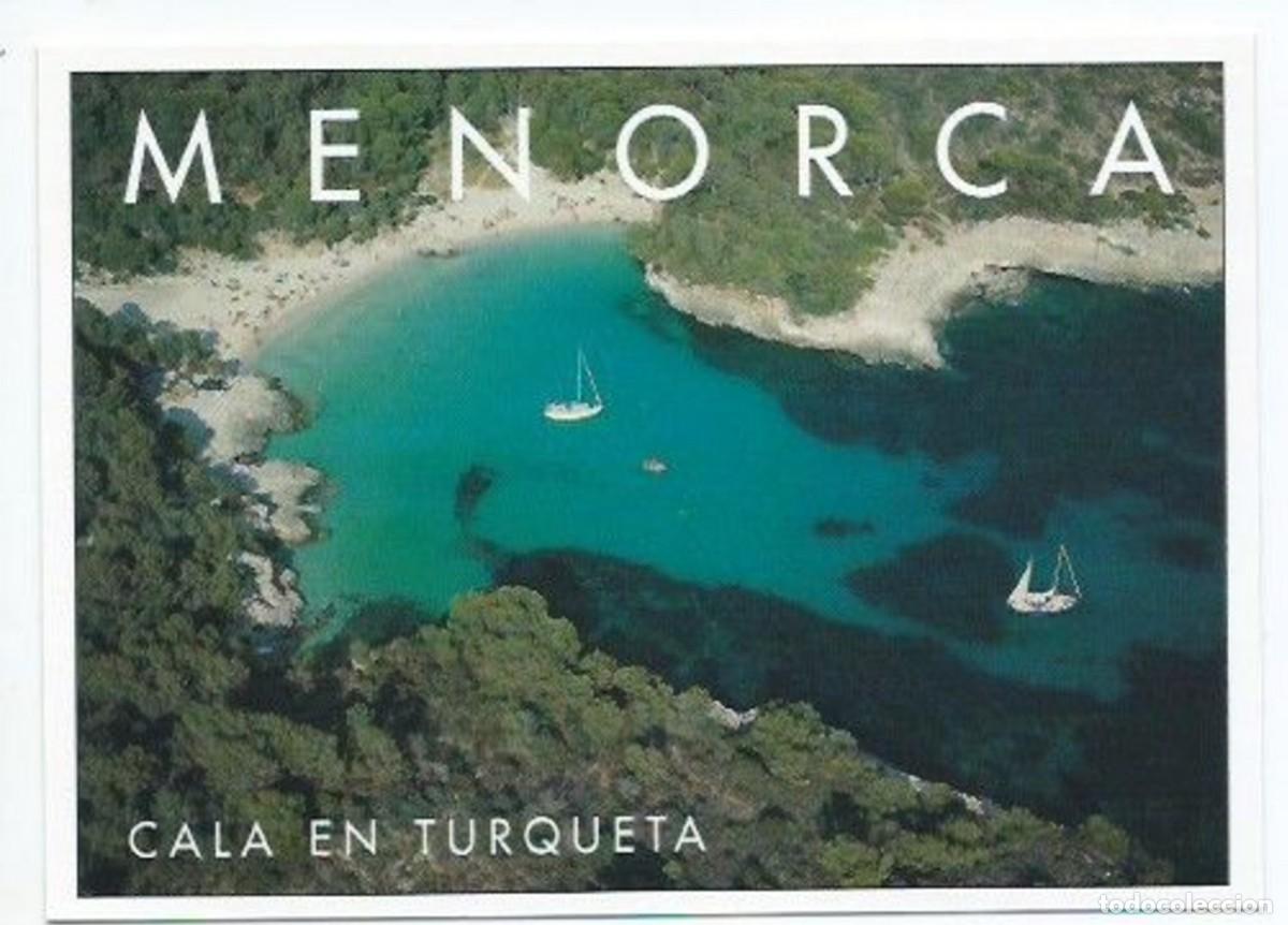 Postales: CALA EN TURQUETA.- MENORCA - Foto 1