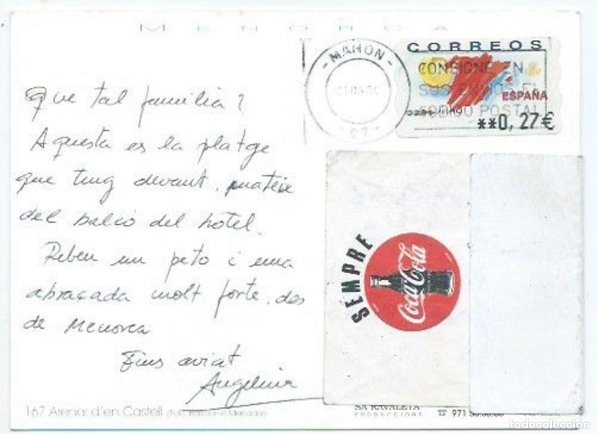 Postales: ARENAL D&acute;EN CASTELL.- MENORCA - Foto 2