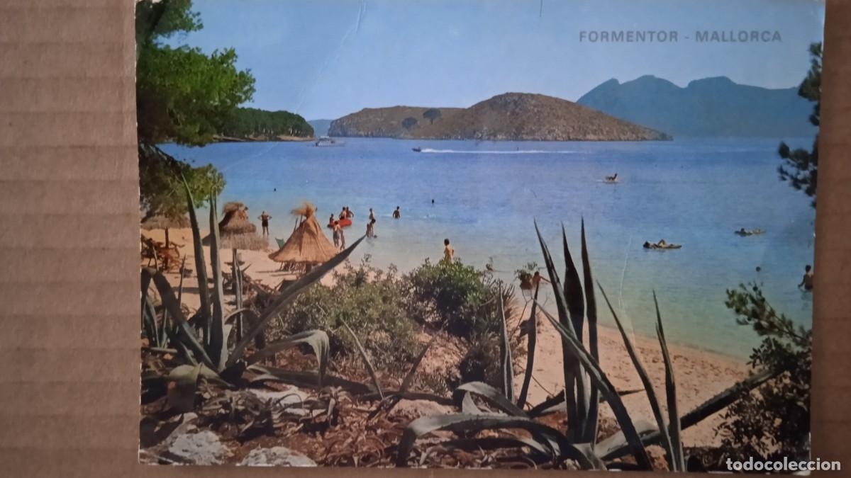 Postales: MALLORCA. FORMENTOR - PLAYA (CIRCULADA 1969) - Foto 1