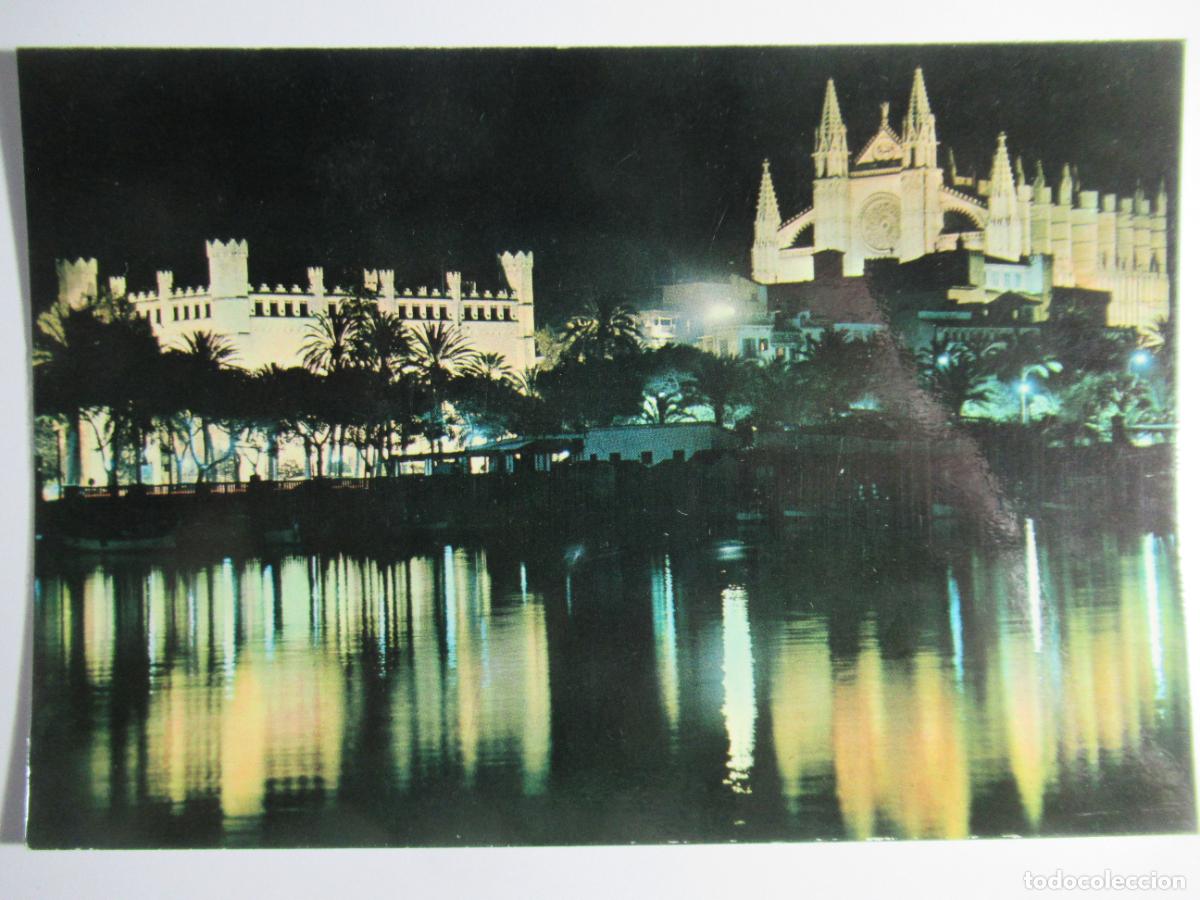 Postales: Palma - Mallorca - La Lonja y Catedral - Foto 1