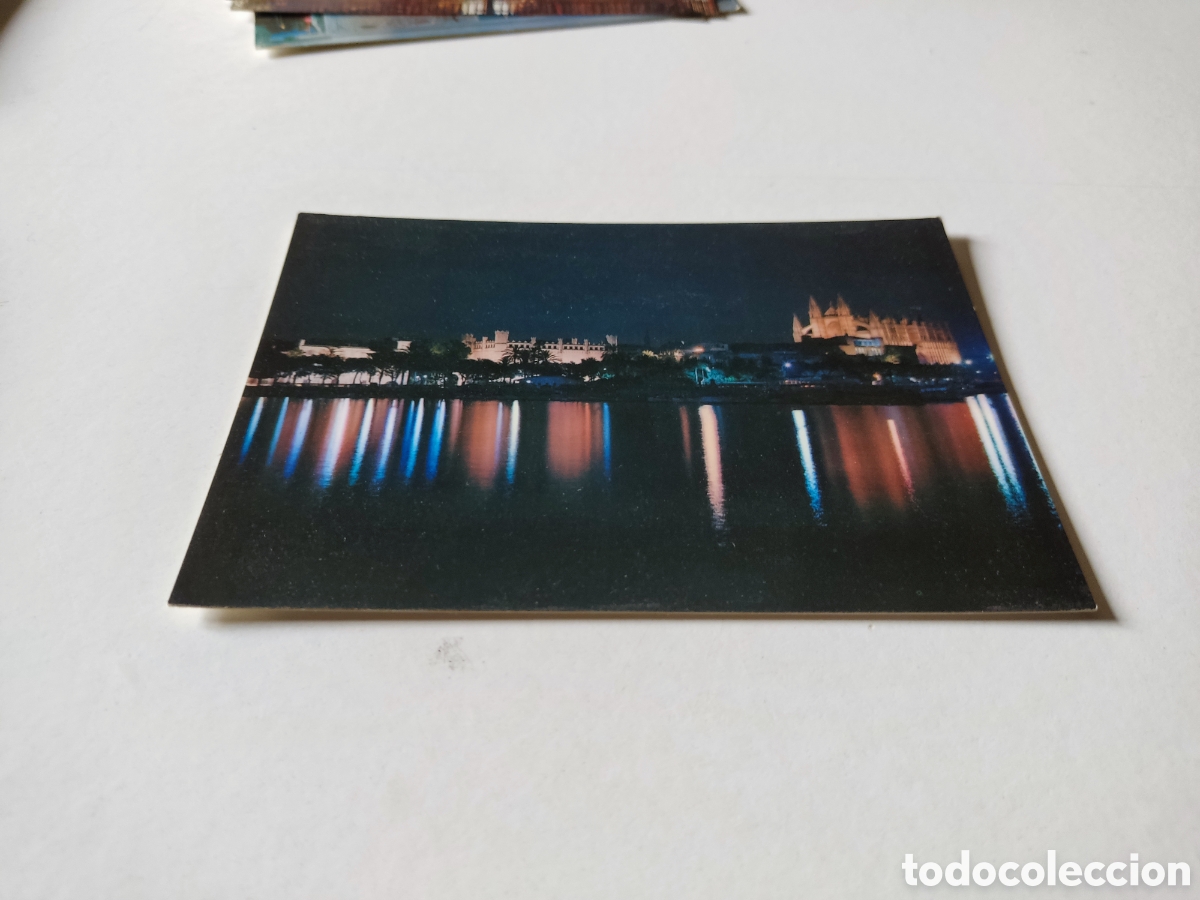 Postales: Postal Mallorca de noche - Foto 1