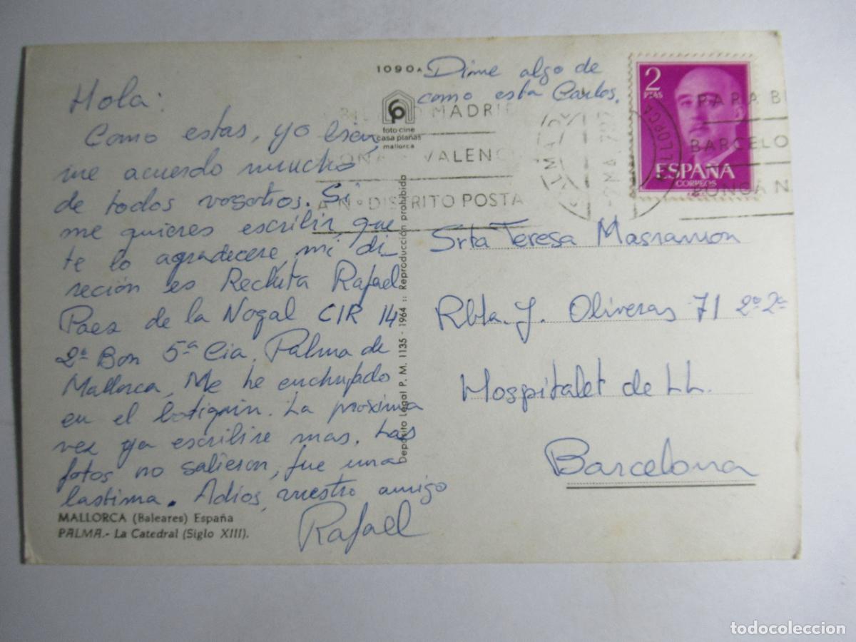 Postales: Mallorca - Palma - La Catedral - Foto 2