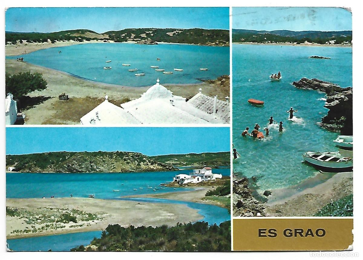 Postales: &rdquo; ES GRAO &rdquo;, PLAYAS, BEACHES.- MENORCA - Foto 1