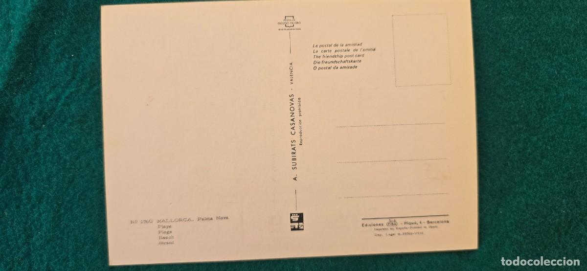 Postales: POSTAL MALLORCA - PALMA NOVA - Foto 2
