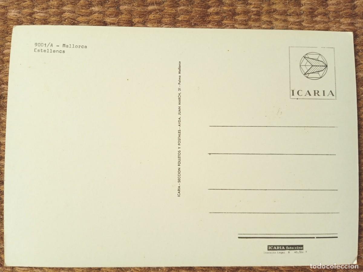 Postales: ESTELLENCS - MALLORCA - ED. ICARIA - Foto 2