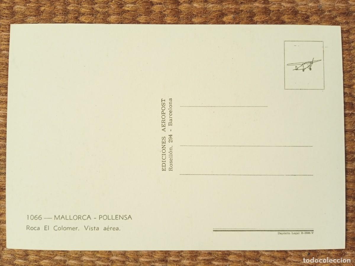 Postales: POLLENSA - MALLORCA - ED. AEROPOST - Foto 2