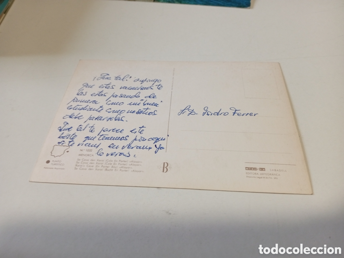 Postales: Postal Menorca,cueva - Foto 2
