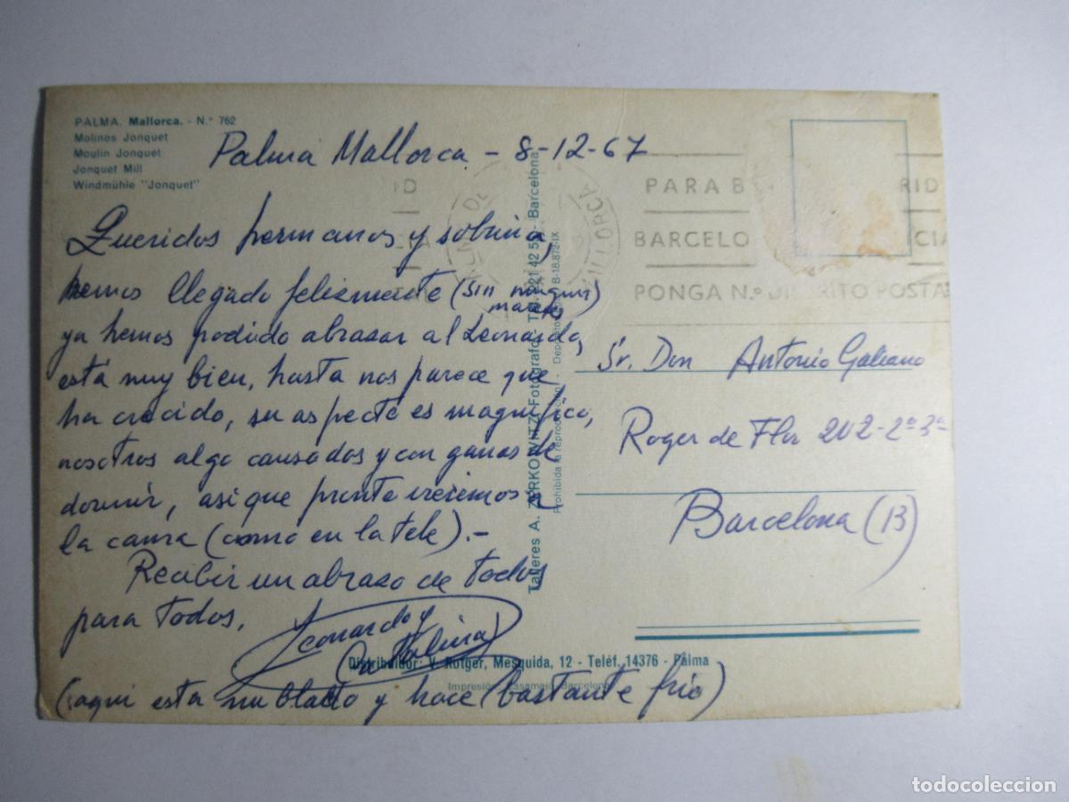 Postales: Palma - Mallorca - Molinos Jonquet - Foto 2