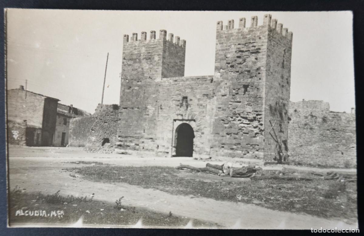 Postales: Alcudia, antigua postal sin circular. - Foto 1