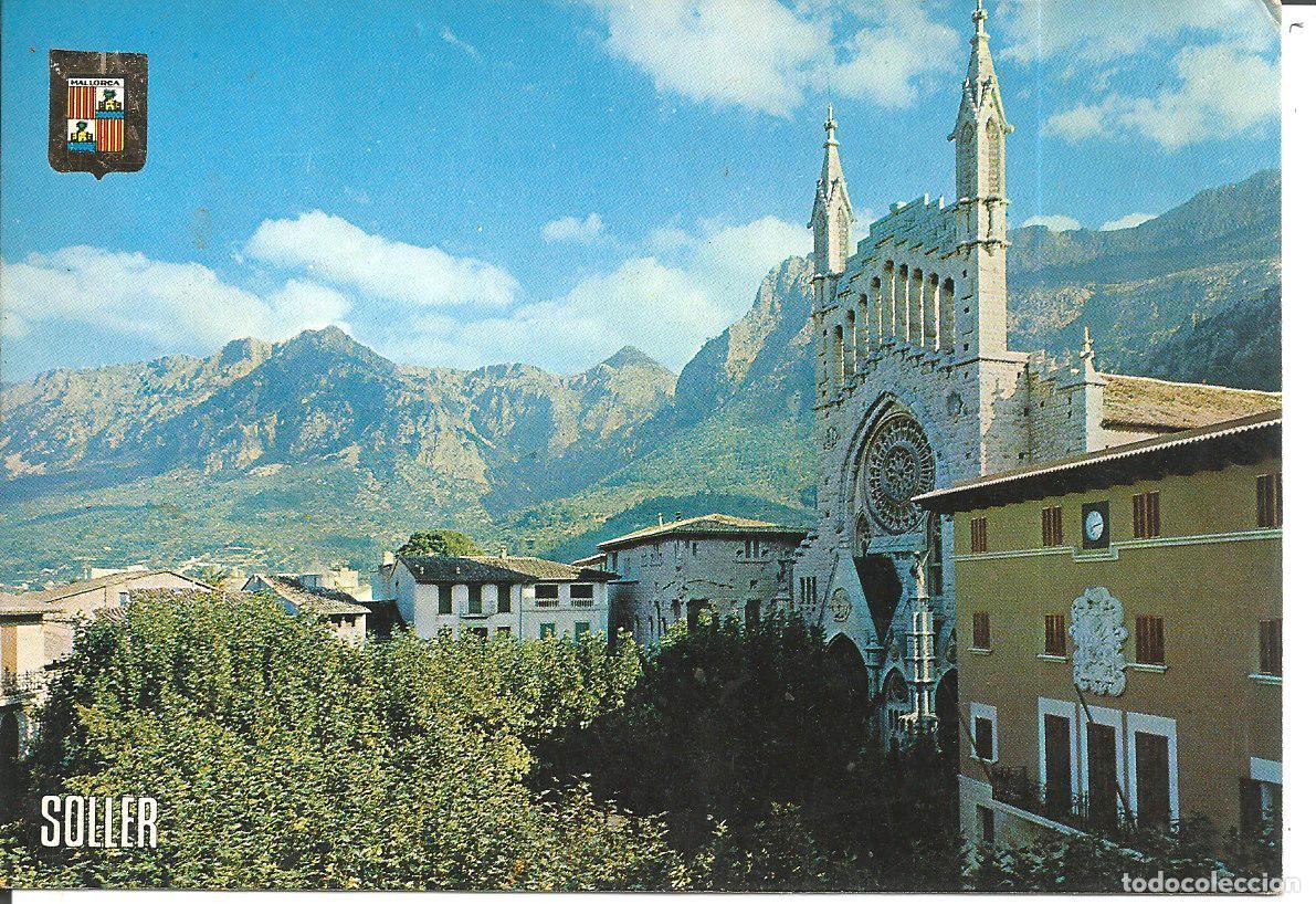 Postkarten: POSTAL SOLLER (MALLORCA) - IGLESIA Y CASA CONSISTORIAL - EDIC. SUBIRATS 1978
