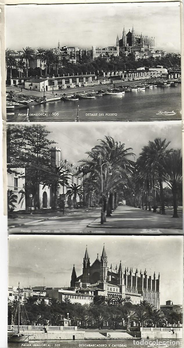 Postales: LIBRO FLEXO CON 9 VISTAS DE MALLORCA - Foto 2