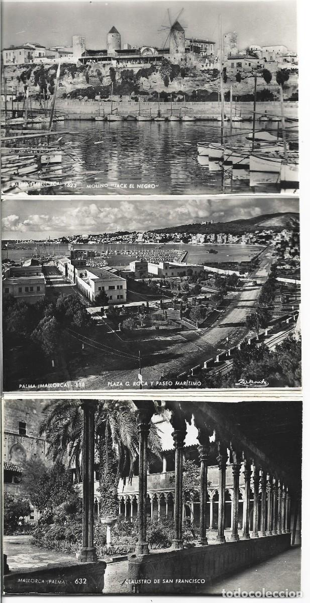 Postales: LIBRO FLEXO CON 9 VISTAS DE MALLORCA - Foto 4