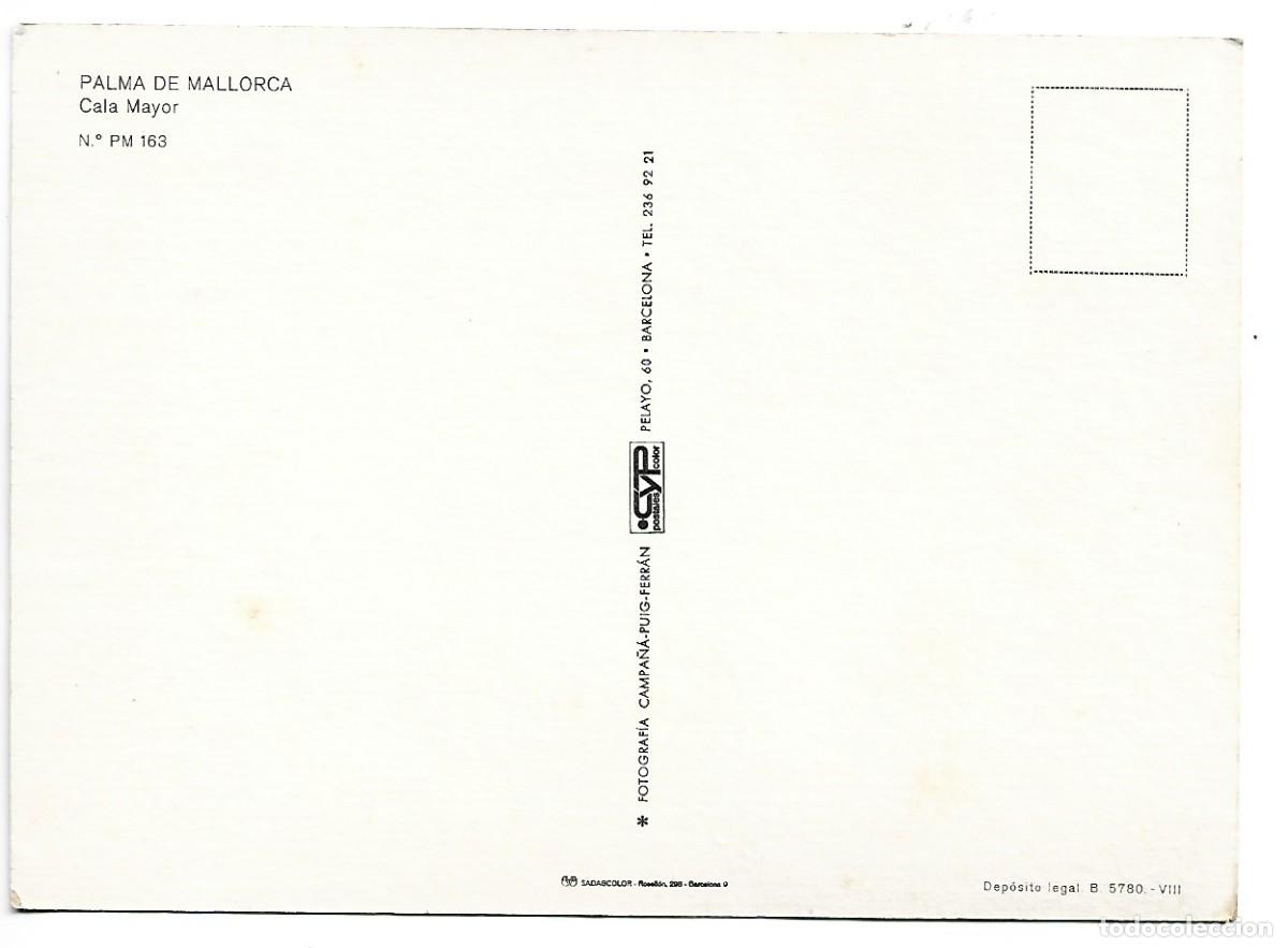 Postales: CALA MAYOR.- PALMA DE MALLORCA - Foto 2