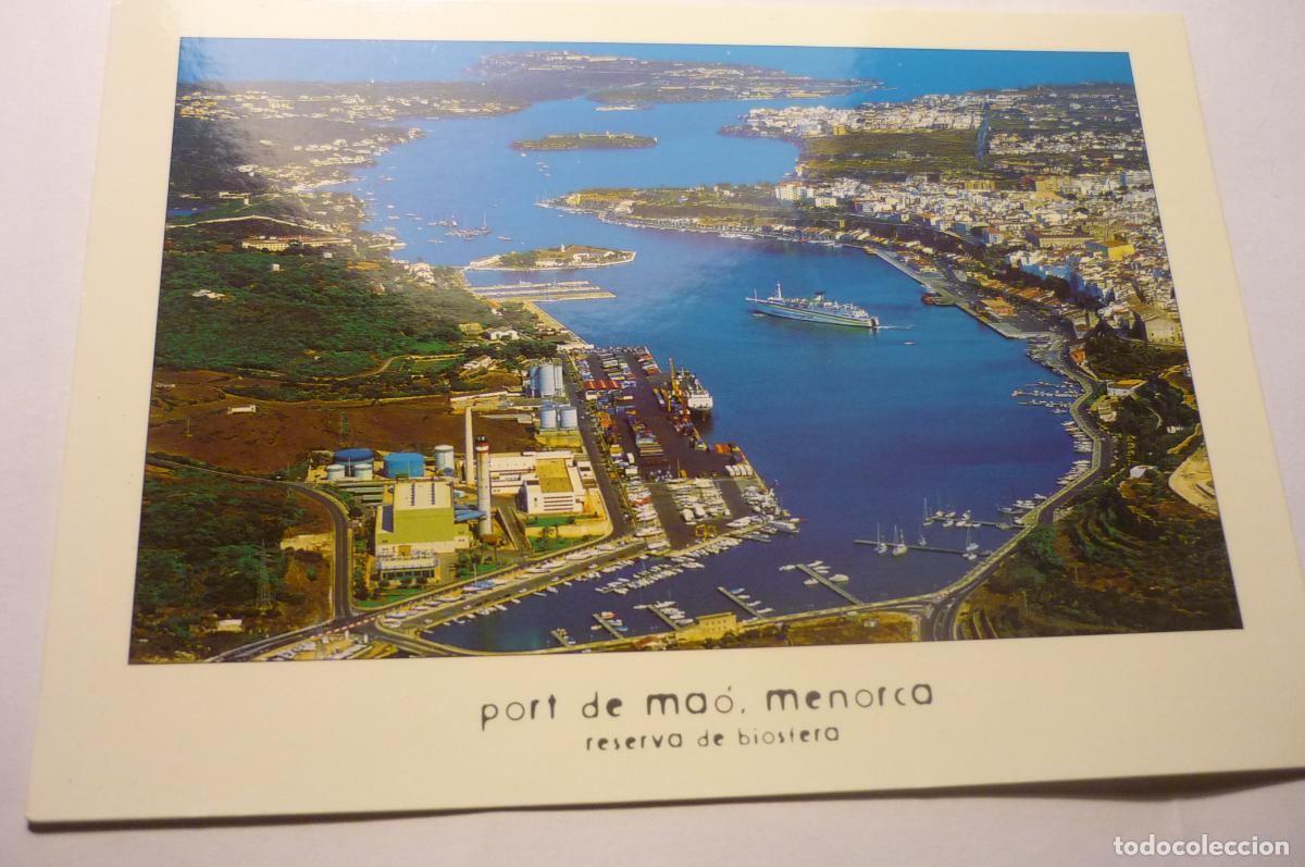 Postales: postal menorca mahon puerto cm - Foto 1