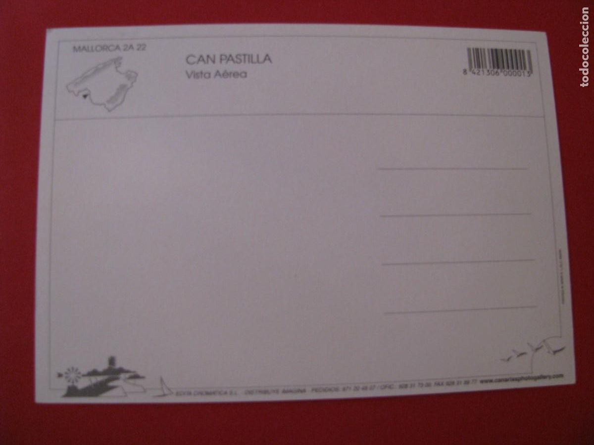 Postales: POSTAL DE MALLORCA. CAN PASTILLA. ED. CROMATICA - Foto 2
