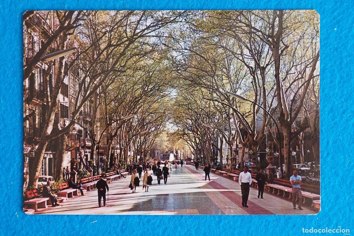 Postales: POSTAL DE MALLORCA: PALMA. PASEO DEL GENERALISIMO - Foto 1