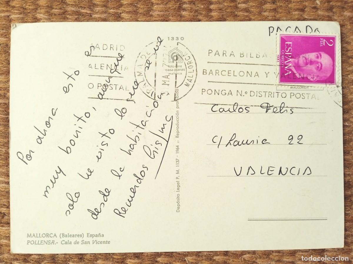 Postales: POLLENSA - MALLORCA - ED. CASA PLANAS - Foto 2
