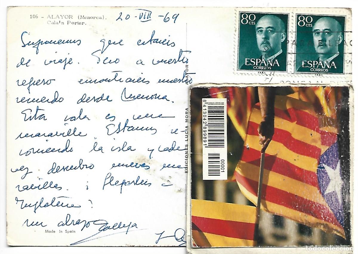 Postales: CALA`N PORTER.- ALAYOR / MENORCA - Foto 2