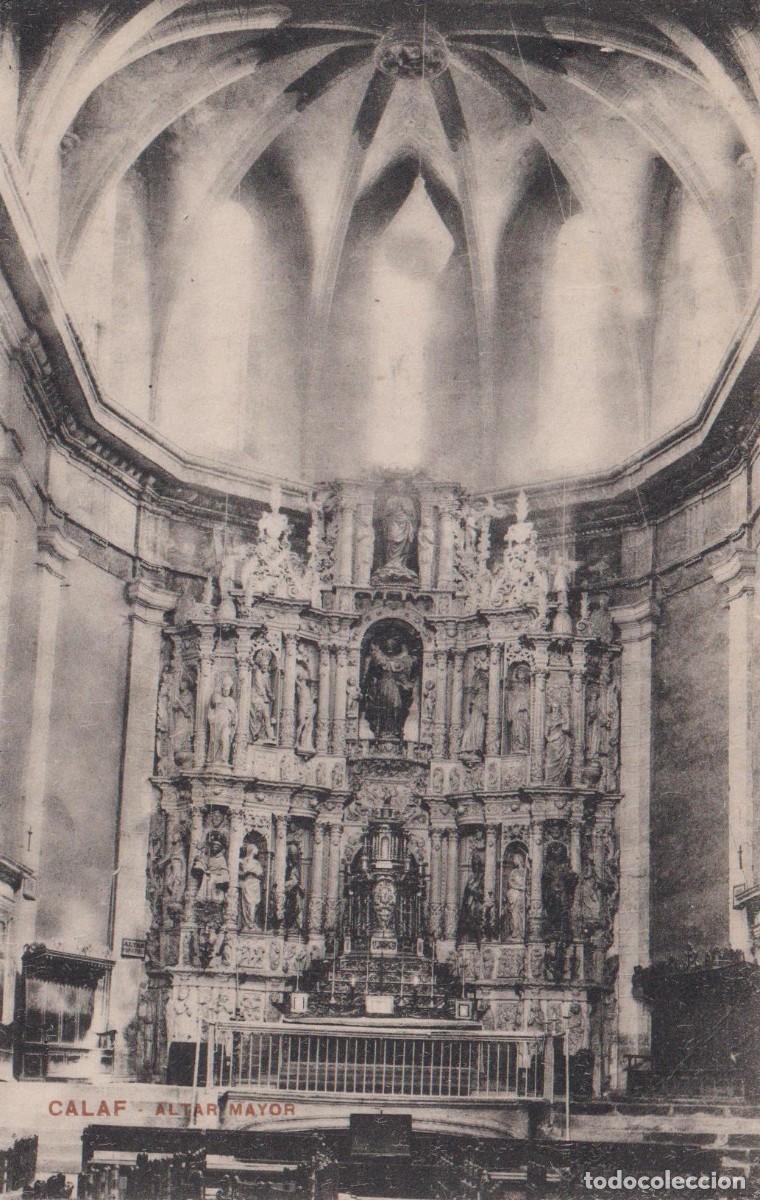 Postales: CALAF - ALTAR MAYOR. - Foto 1