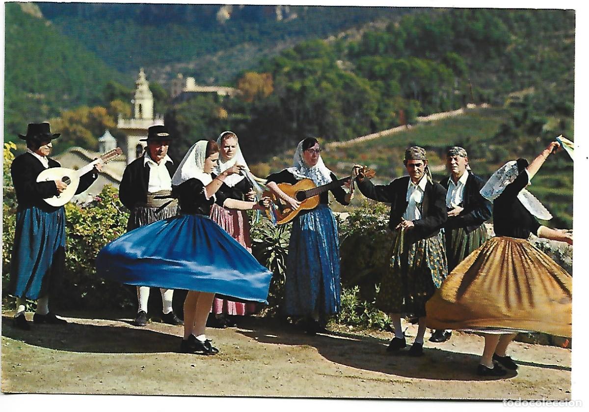 Postales: BAILES TIPICOS.- VALLDEMOSA / MALLORCA - Foto 1