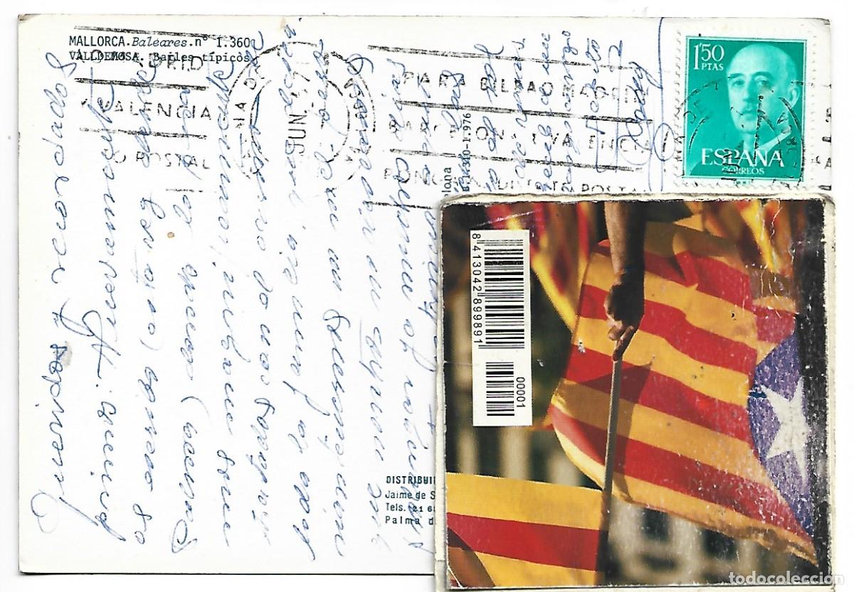 Postales: BAILES TIPICOS.- VALLDEMOSA / MALLORCA - Foto 2