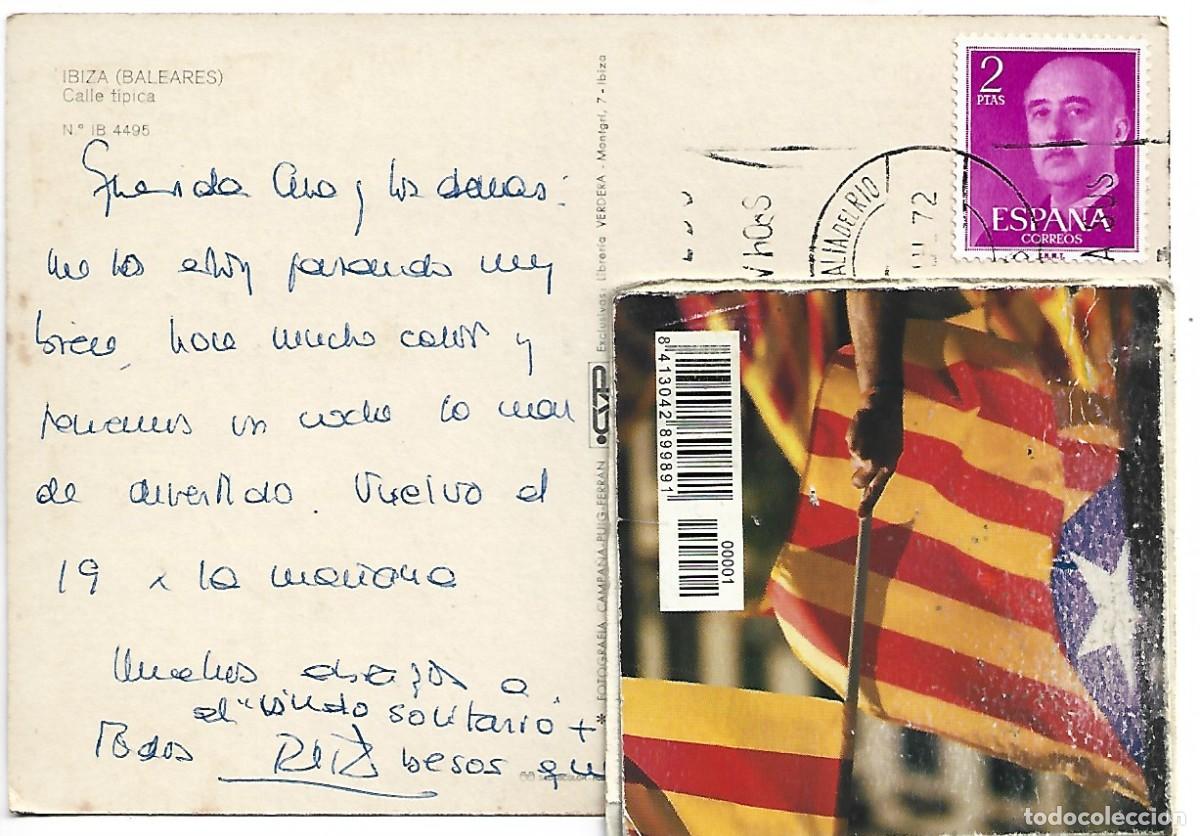 Postales: CALLE TIPICA.- IBIZA - Foto 2