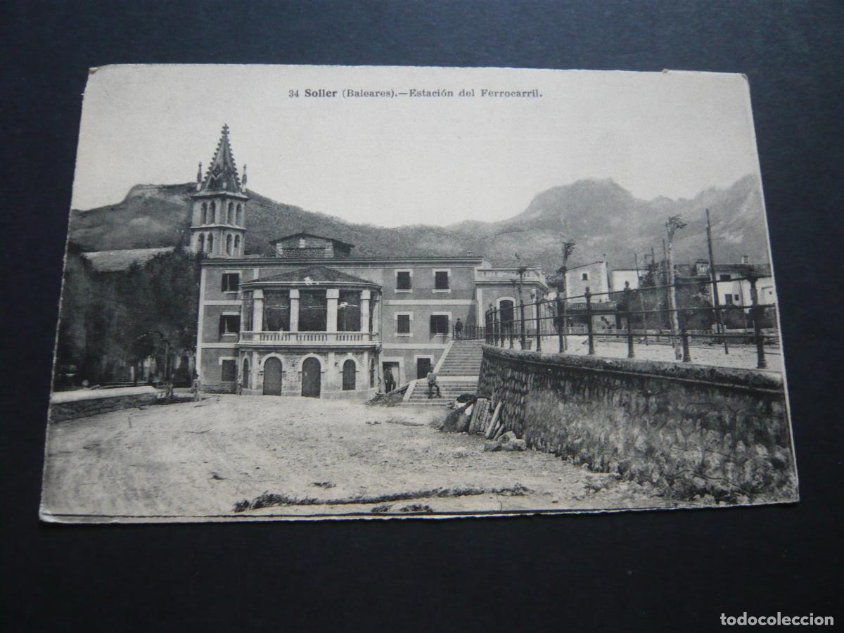 Postales: SOLLER MALLORCA ESTACION DEL FERROCARRIL - Foto 1