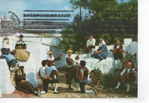 Postales: BALEARES ESCRITA MENORCA BAILE - Foto 1