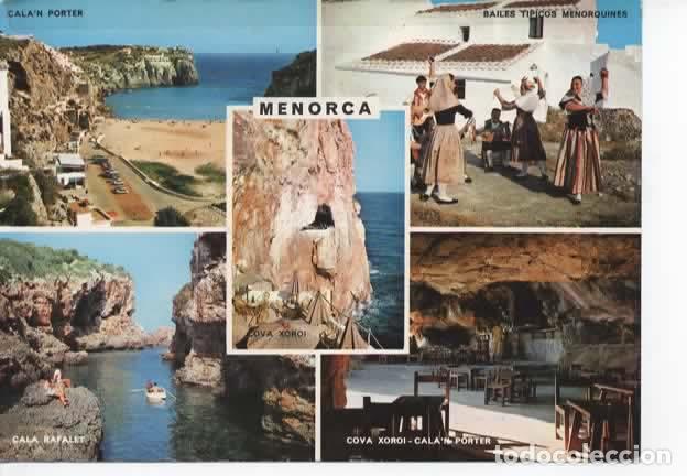 Postales: BALEARES ESCRITA MENORCA - Foto 1