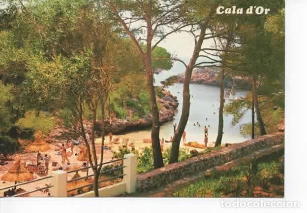 Postales: BALEARES ESCRITA MALLORCA CALA D&acute;OR - Foto 1