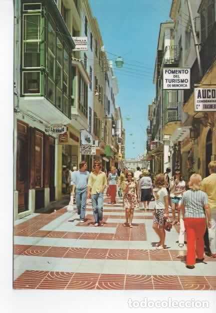 Postales: BALEARES ESCRITA MENORCA MAHON - Foto 1