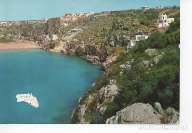 Postales: BALEARES ESCRITA MENORCA CALA EN PORTER - Foto 1