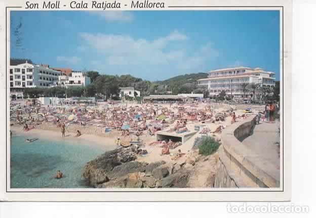 Postales: BALEARES ESCRITA MALLORCA CALA RATJADA - Foto 1