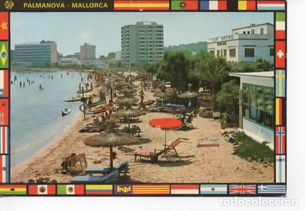 Postales: BALEARES ESCRITA MALLORCA PALMANOVA - Foto 1