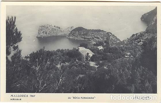Postales: Mallorca - Miramar - La Roca Foradada - Foto 1