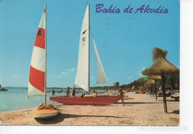 Postales: BALEARES ESCRITA MALLORCA ALCUDIA - Foto 1