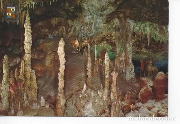 Postales: BALEARES ESCRITA MALLORCA CUEVAS DEL HAMS - Foto 1