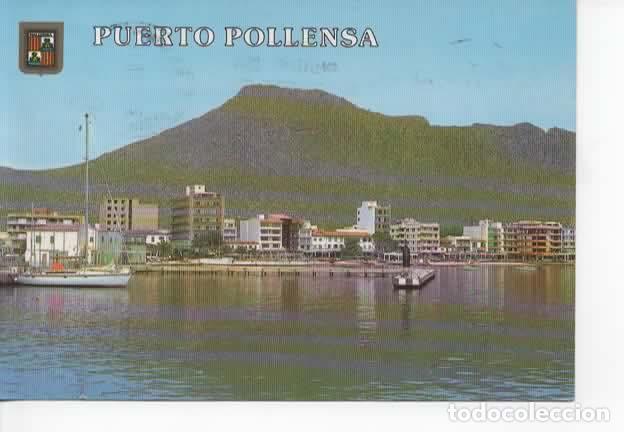 Postales: BALEARES ESCRITA MALLORCA PUERTO POLLENSA - Foto 1