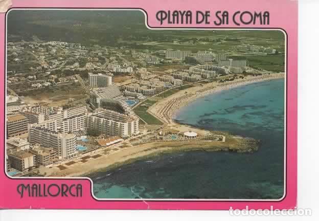 Postales: BALEARES ESCRITA MALLORCA SA COMA - Foto 1