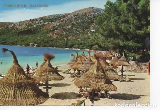 Postales: BALEARES ESCRITA MALLORCA FORMENTOR - Foto 1