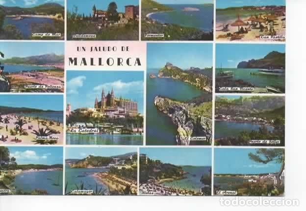 Postales: BALEARES ESCRITA MALLORCA - Foto 1
