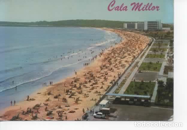 Postales: BALEARES ESCRITA MALLORCA CALA MILLOR - Foto 1