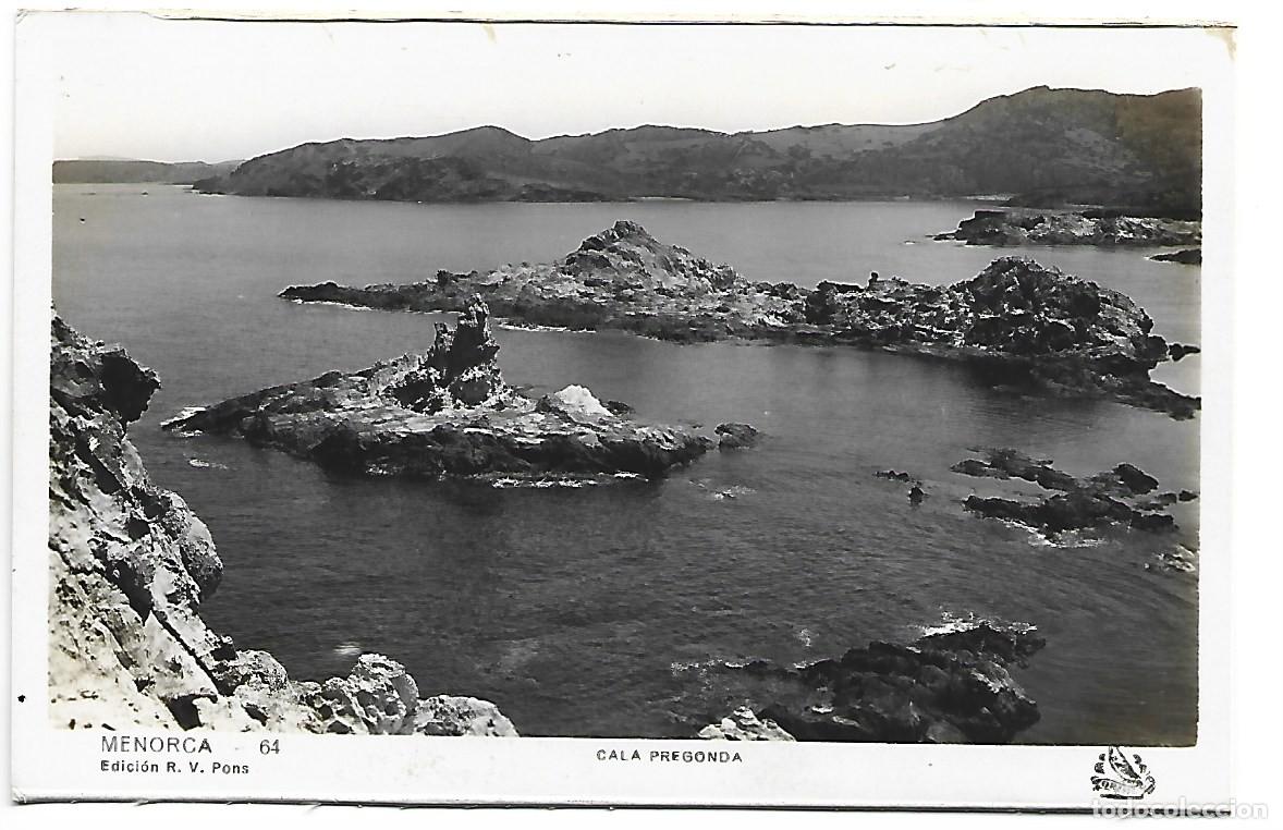 Postales: CALA PREGONDA.- MENORCA - Foto 1