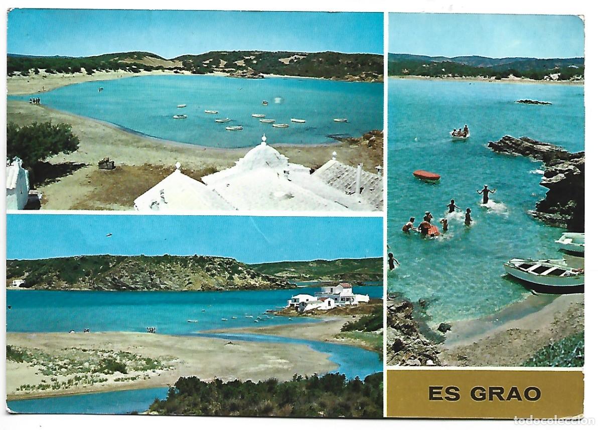 Postales: &rdquo; ES GRAO &rdquo; PLAYAS - BEACHES.- MENORCA - Foto 1