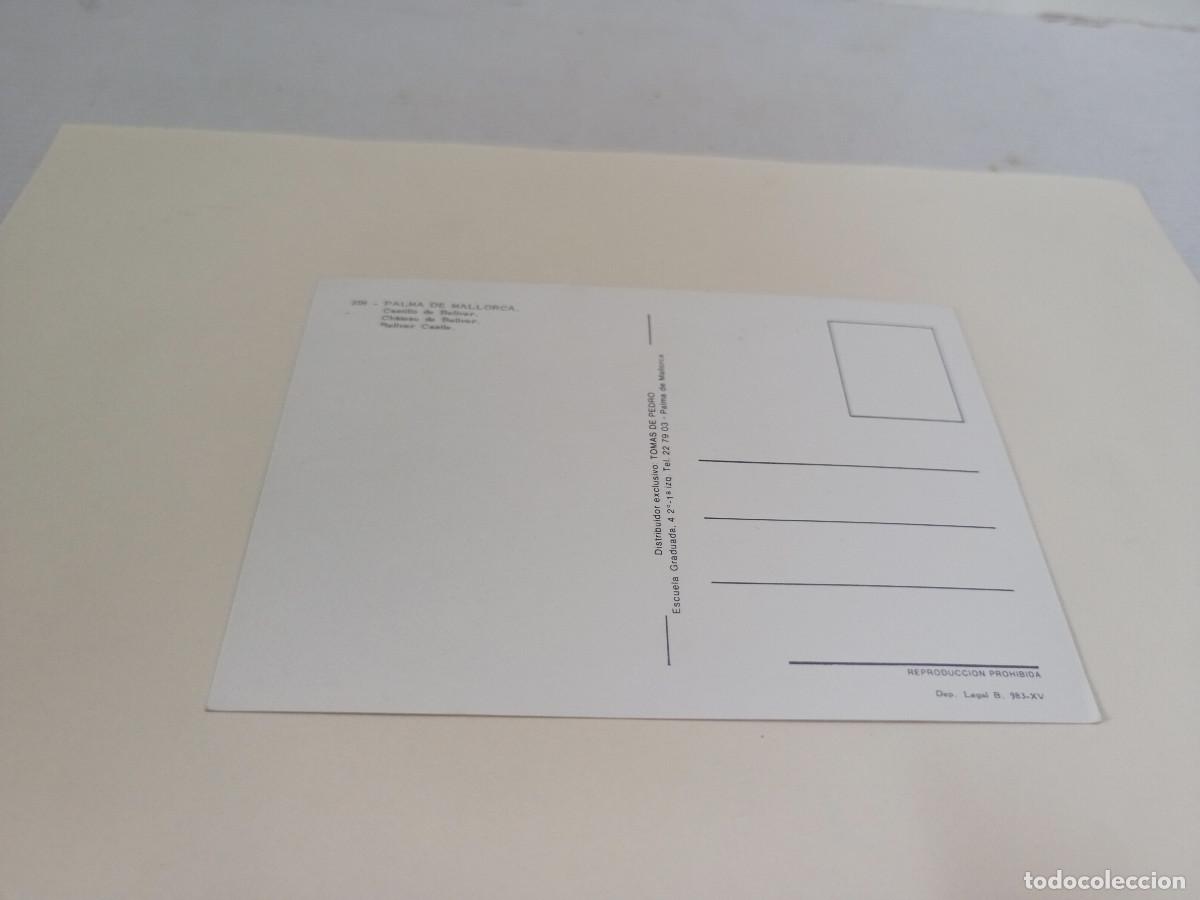 Postales: MALLORCA - POSTAL PALMA - CASTILLO DE BELLVER - Foto 2