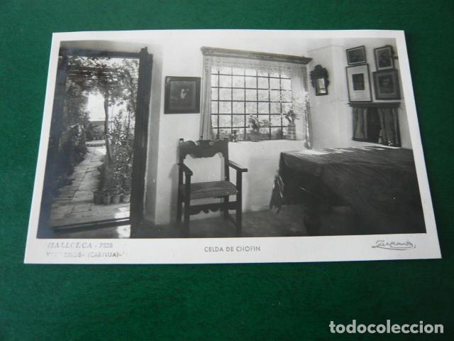 Postales: VALLDEMOSA MALLORCA CELDA DE CHOPIN - Foto 1